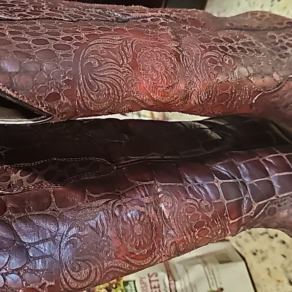Ariat Katrina Sugar Skull boots - Picture 6 of 7
